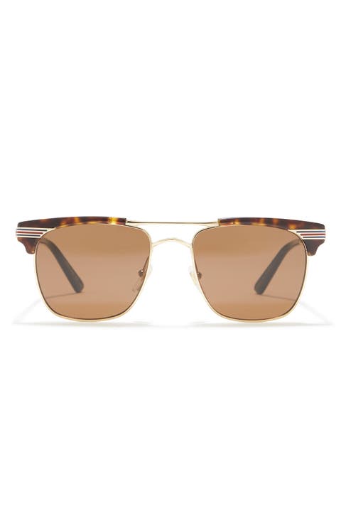 52mm Square Sunglasses