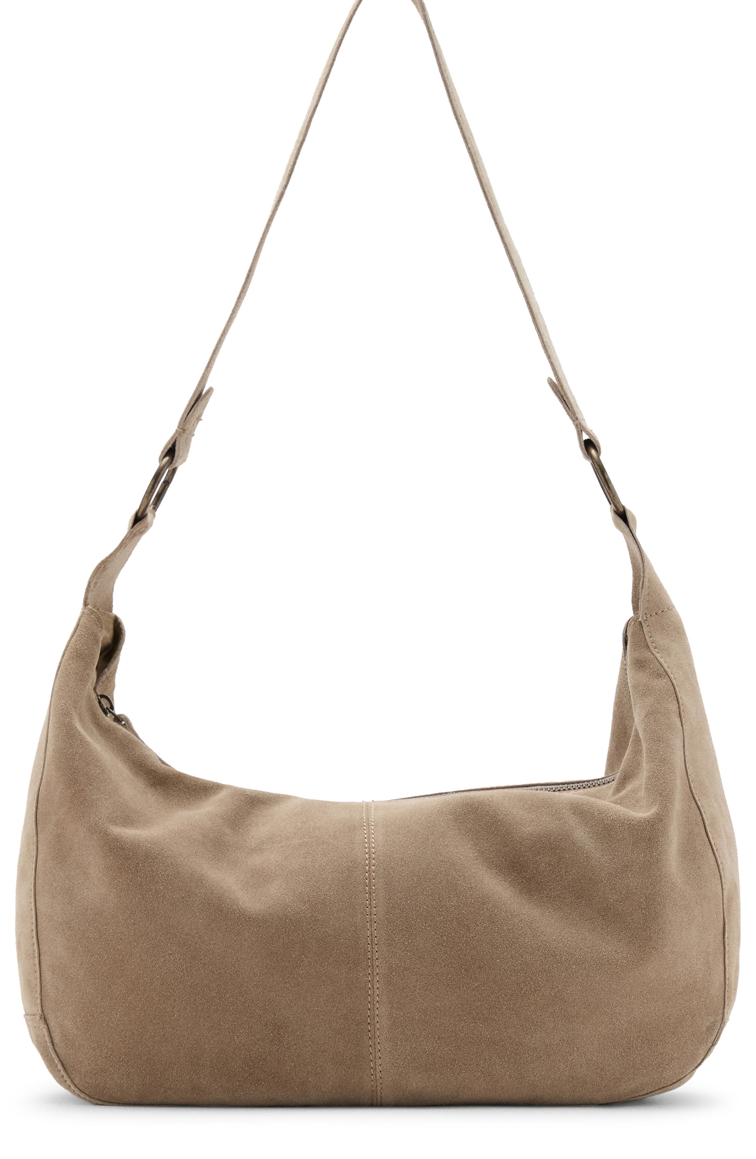 MANGO TEEN Suede Shoulder Bag, Main, color, 