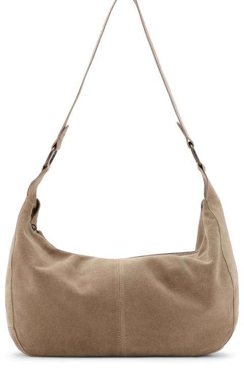 Suede Shoulder Bag