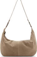 MANGO TEEN Suede Shoulder Bag