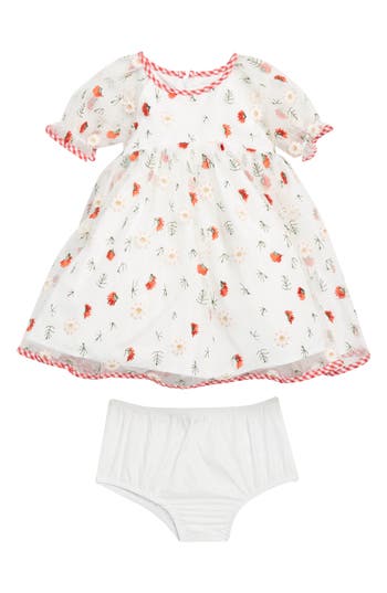 PIPPA & JULIE PIPPA & JULIE MARNI SUMMER EMBROIDERED DRESS & BLOOMERS