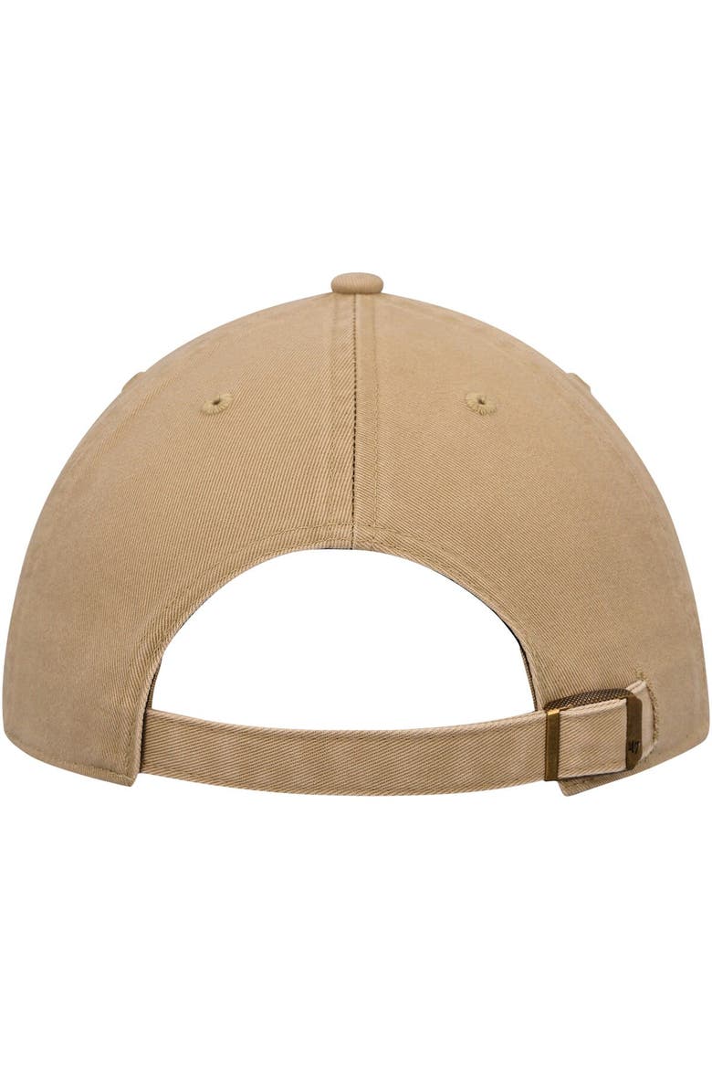 Men's '47 Khaki Southern Miss Golden Eagles Clean Up Adjustable Hat, Alternate, color, Khaki