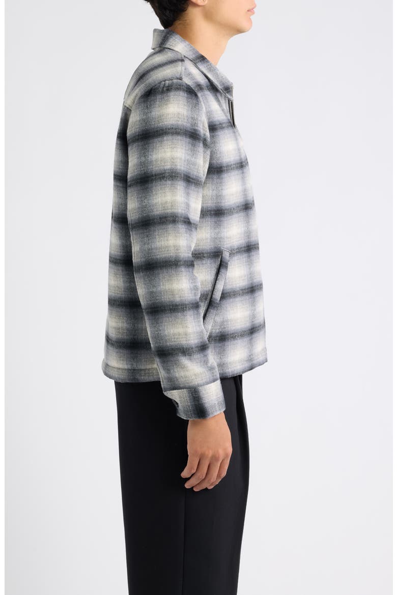 Conduct Plaid Jacket, Alternate, color, STONE GREY