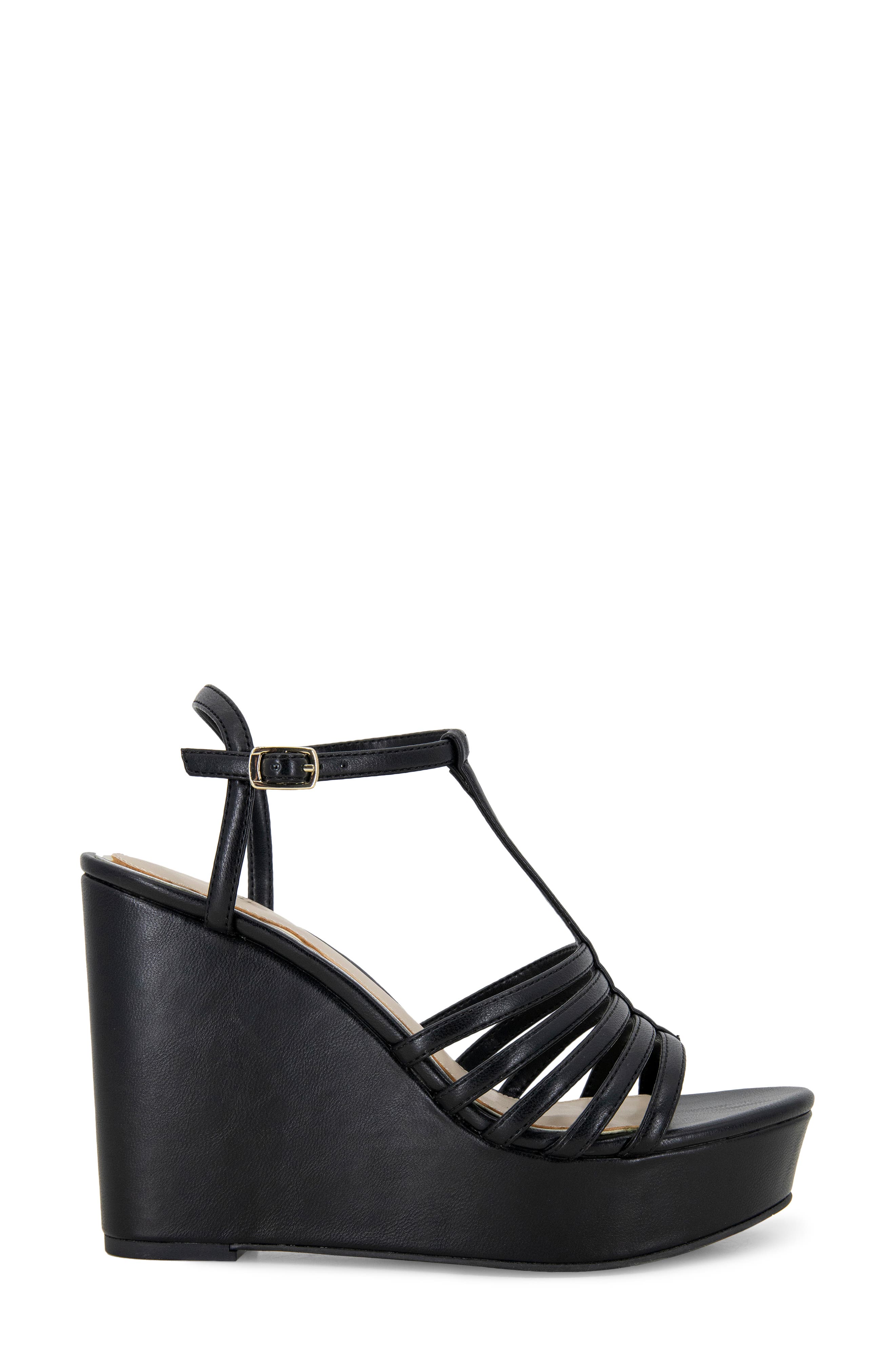 Kenneth Cole Celia Ankle Strap Platform Wedge Sandal, Alternate, color, 