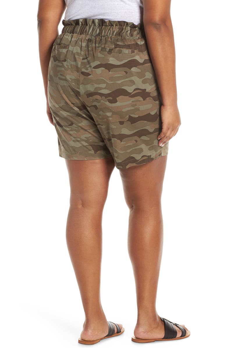 Caslon<sup>®</sup> Paperbag Waist Shorts, Alternate, color,
