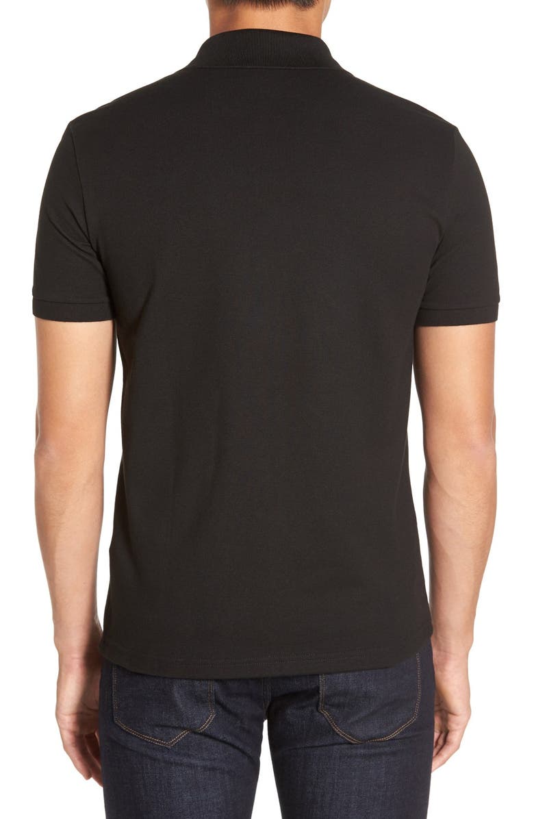 Lacoste Camo Croc Piqué Polo, Alternate, color, 