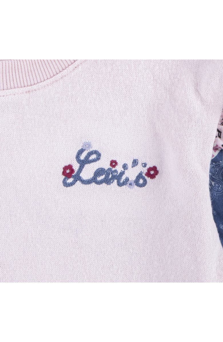 Levi's Patchwork Pullover & Flare Leggings Set, Alternate, color,