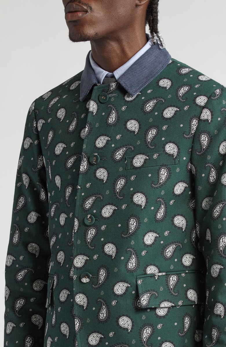 Thom Browne Cotton Corduroy Cutaway Sport Coat, Alternate, color,