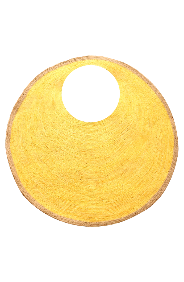 BRUNNA.CO The Solo Jute Straw Bag, Main, color, Yellow