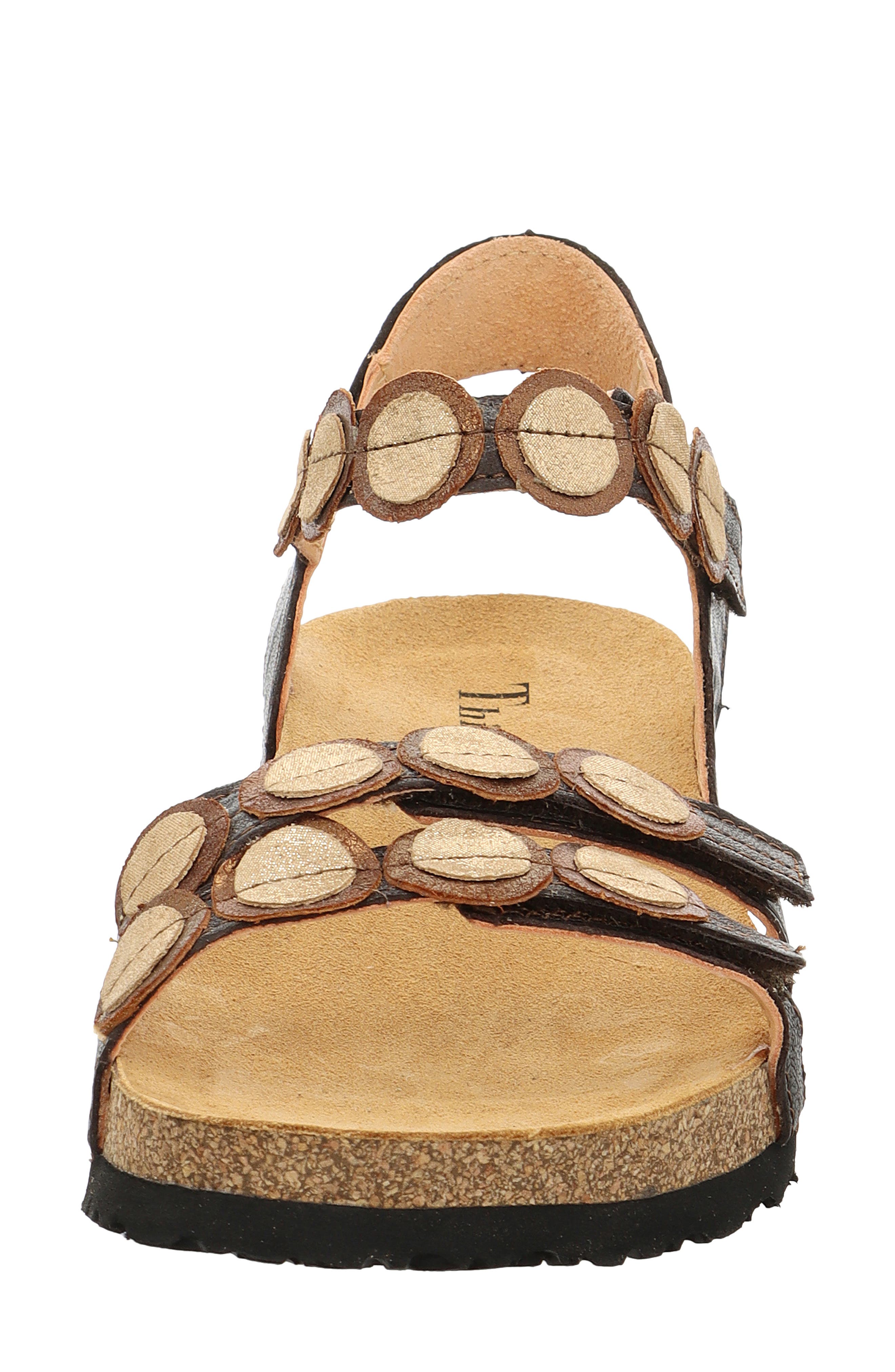 Koak Ankle Strap Sandal, Alternate, color, ESPRESSO/KOMBI