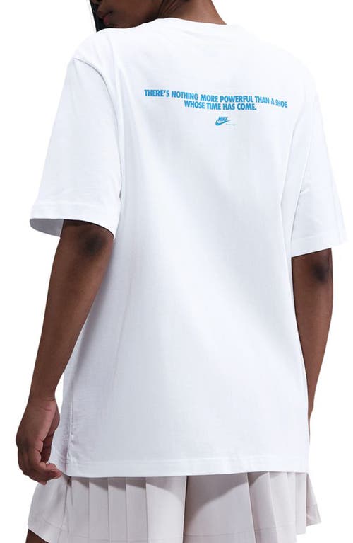Nike Sportswear Oversize Ld-1000 Graphic T-shirt In White