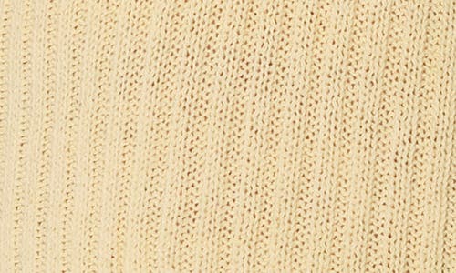 Vici Collection Lisa Rib Crop Sweater Tank In Yellow