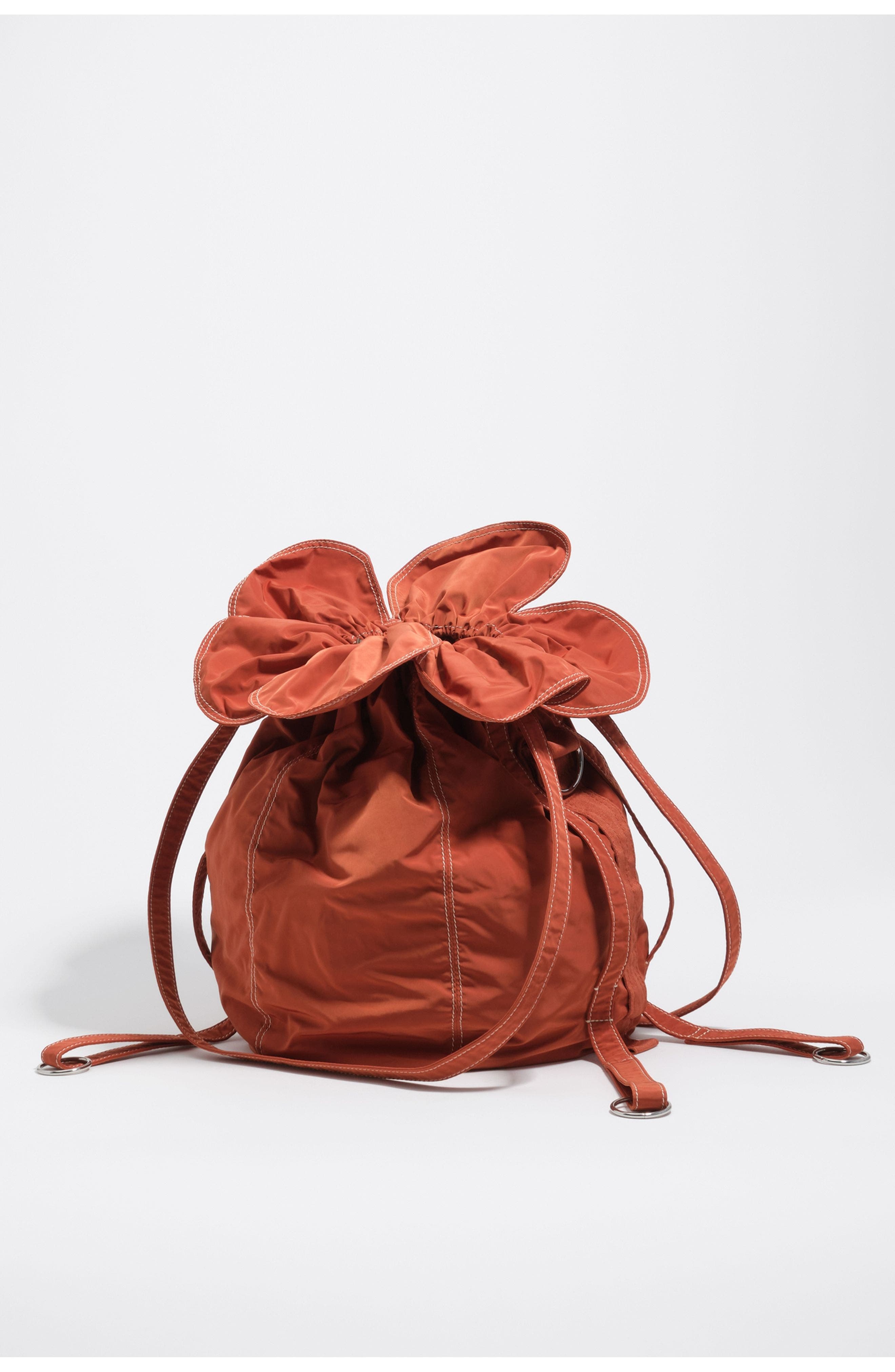 Bimba y Lola Large Petalo Bag, Alternate, color, Burnt Orange