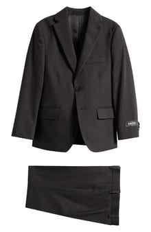 Kids' Houndstooth Slim Fit Two-Piece Suit