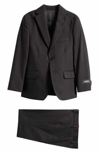 Kids' Houndstooth Slim Fit Two-Piece Suit