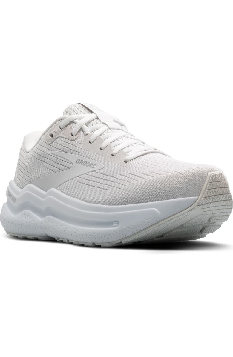 Brooks Ghost Max 2 Running Shoe, Main, color, Bright White/Bright White