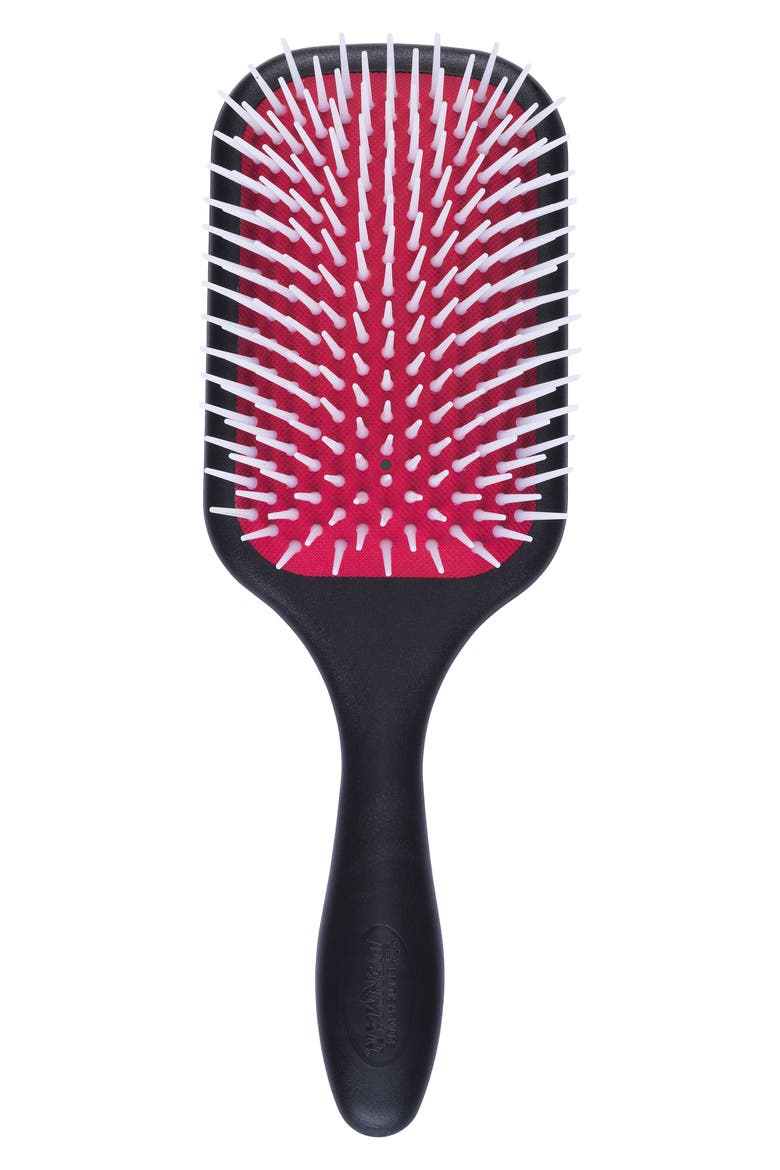 D38 The Detangling & Styling Paddle, Main, color, BLACK WITH RED PAD