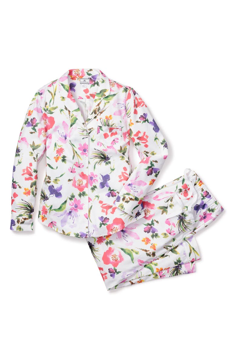 Petite Plume Gardens of Giverny Floral Pajamas, Alternate, color, 