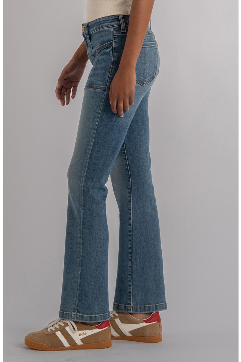 Kelsey Seamed High Waist Kick Flare Jeans, Alternate, color, ARTICULATED