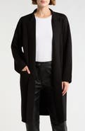 MAX STUDIO Patch Pocket Long Cardigan