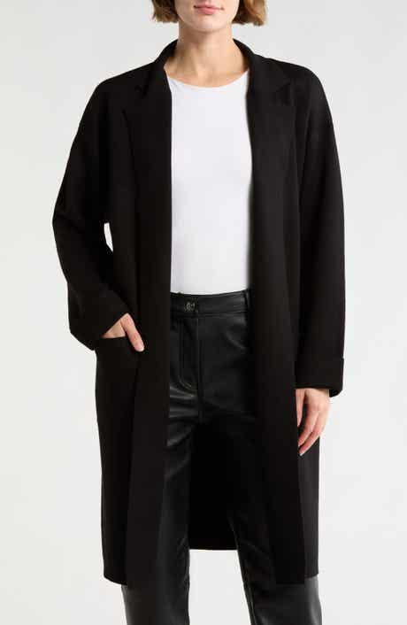 MAX STUDIO Patch Pocket Long Cardigan