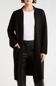 MAX STUDIO Patch Pocket Long Cardigan