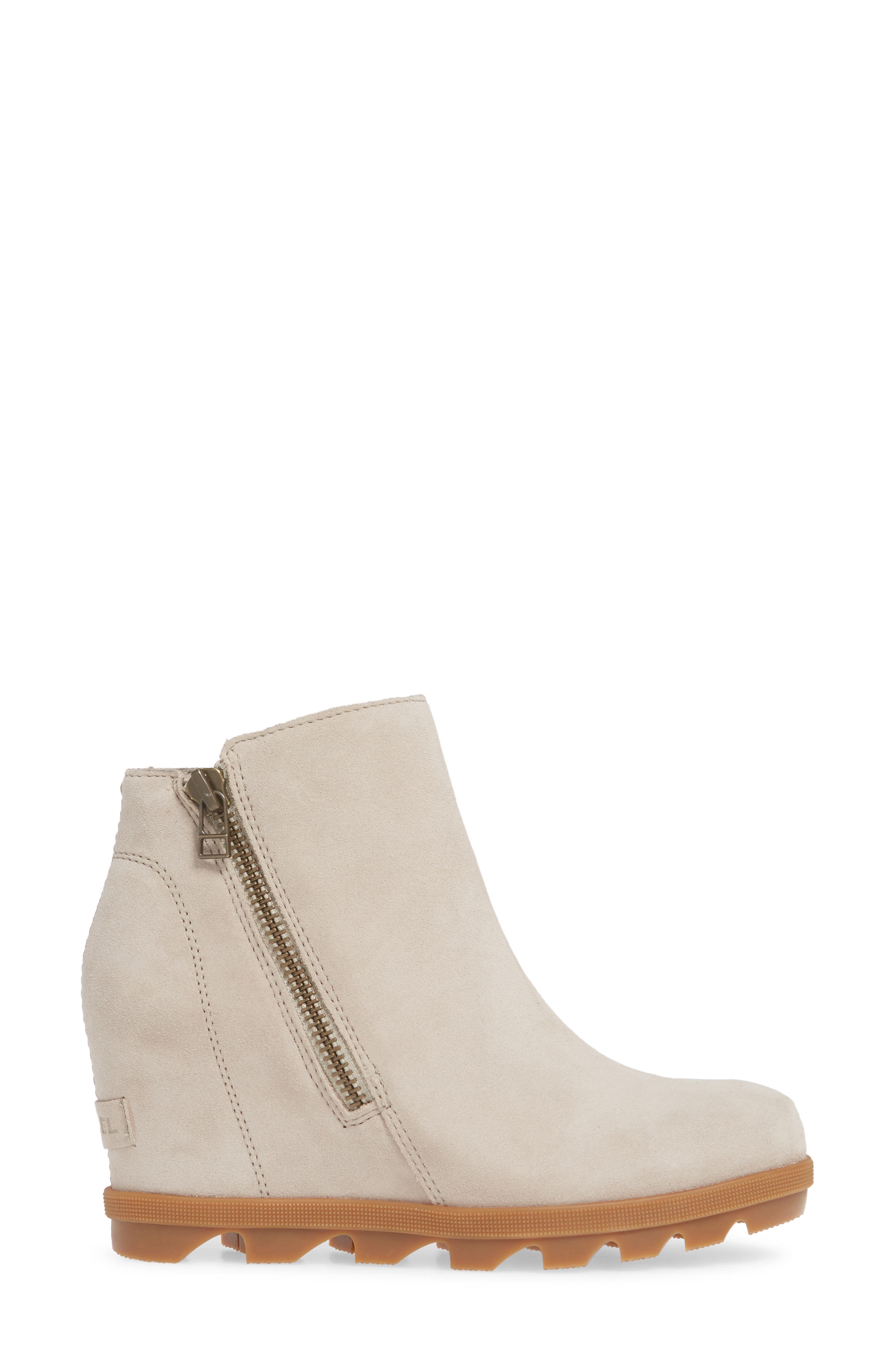 Joan of Arctic II Waterproof Wedge Boot, Alternate, color, SOFT TAUPE SUEDE