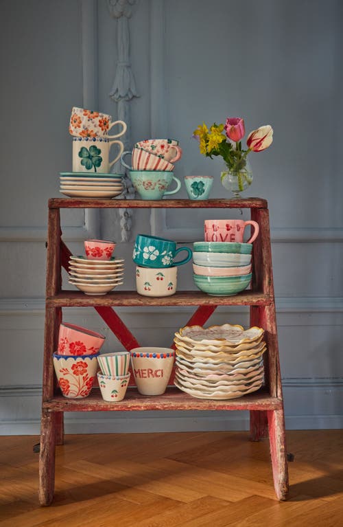 Rice By Rice Hand-painted Ceramic Espresso Cup