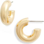 Nordstrom Demi Fine Chunky Hoop Earrings