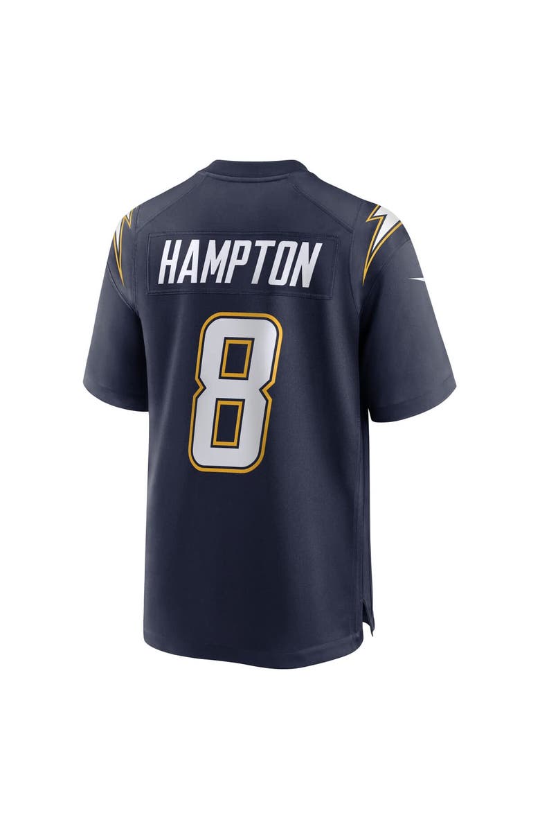 Nike Men's Nike Omarion Hampton Navy Los Angeles Chargers Alternate Super Chargers Game Player Jersey, Alternate, color, Navy