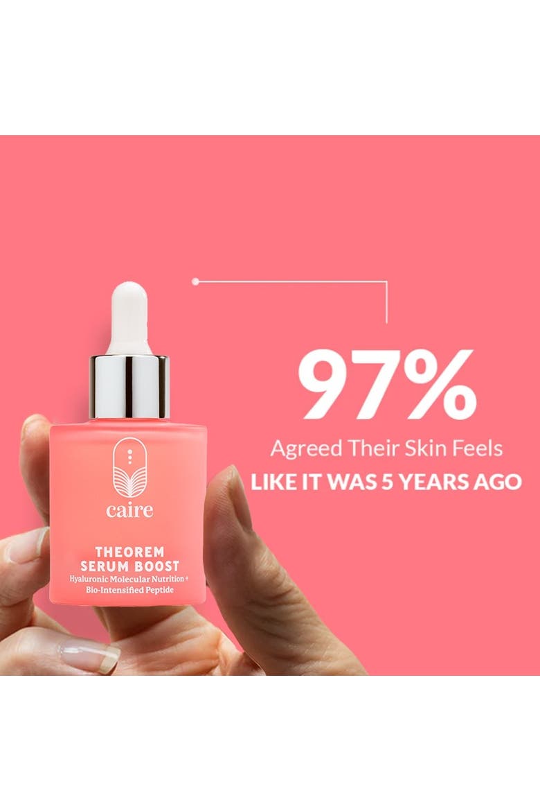 Full Trio Skincare Set Theorem Serum Boost, Triple Lift Molecule Mask, Grownup Moisturizer, Alternate, color, Coral Pink