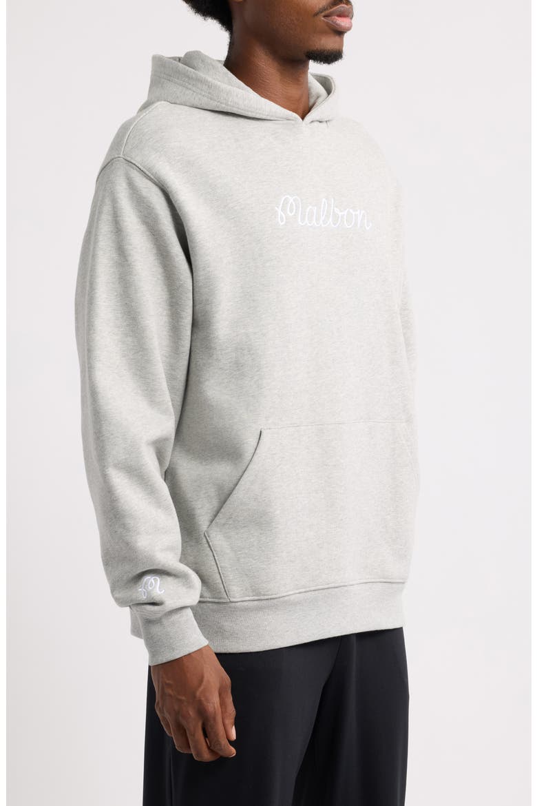 Fesque Relaxed Fit Cotton Hoodie, Alternate, color, HEATHER GREY