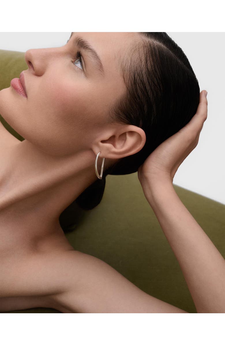 PDPAOLA Vento Hoops, Alternate, color, Silver