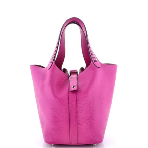 Picotin Lock Bag Tressage Epsom PM