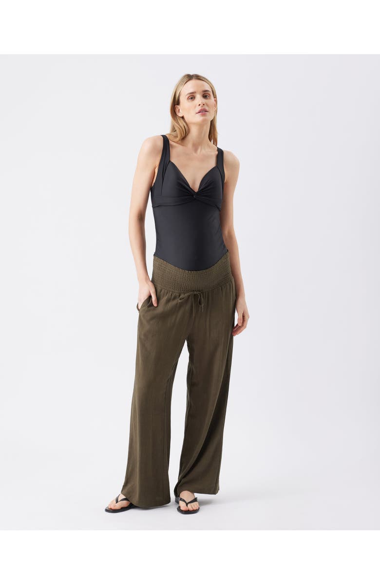 Ripe Maternity Calipso One Piece, Alternate, color, Black