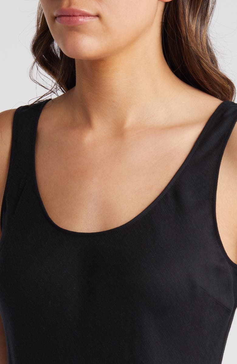 Rails Kailani Sleeveless Midi Dress, Alternate, color, Black