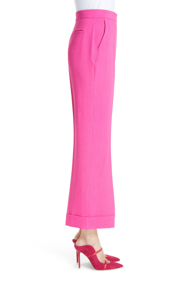 Cuffed Straight Leg Pants, Alternate, color, CAMELIA