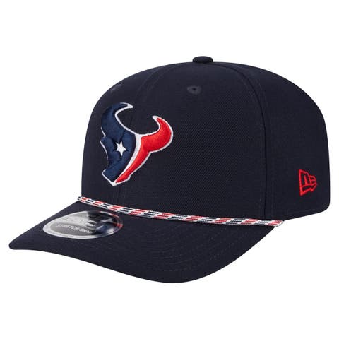 Men's New Era Navy Houston Texans Gameday Multi Rope 9SEVENTY Stretch-Snap Hat