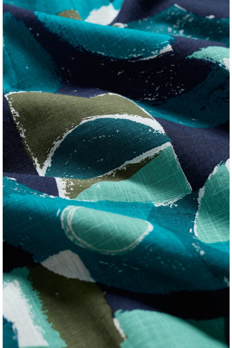 Mevagissey Organic Cotton Midi Skirt, Alternate, color, PENWITH ABSTRACT EMULSION