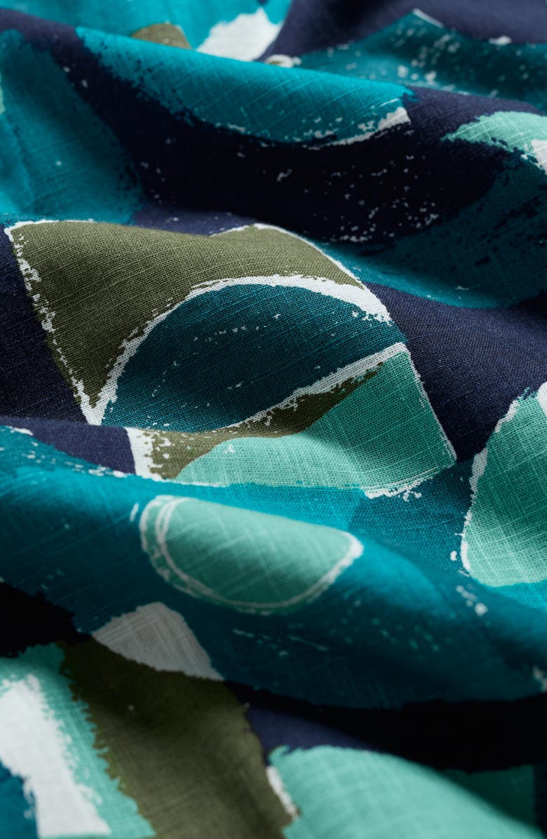 Seasalt Cornwall Mevagissey Organic Cotton Midi Skirt, Alternate, color, Penwith Abstract Emulsion