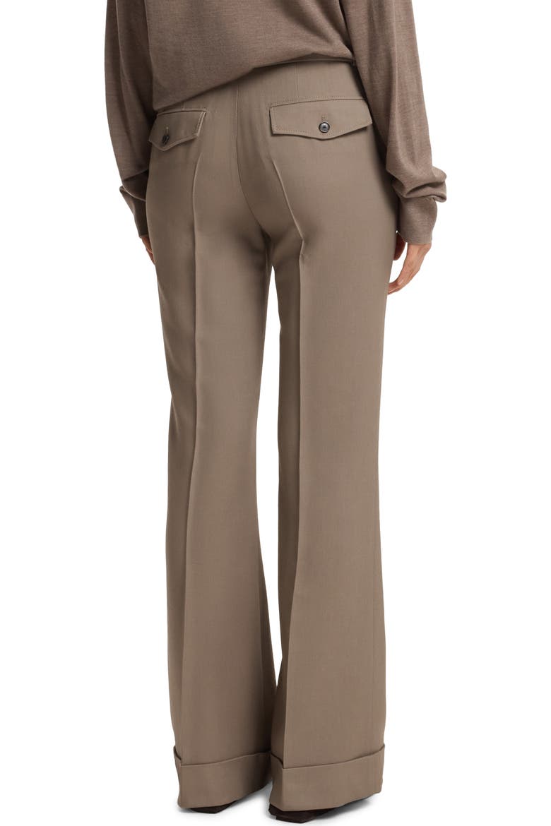 Talia Wide Leg Trousers, Alternate, color, WALNUT