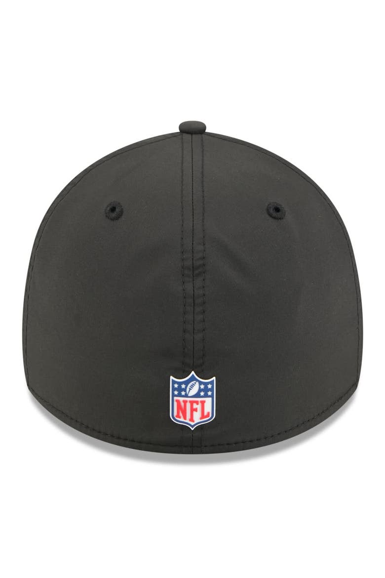 Men's New Era Black Atlanta Falcons 2025 Sideline 39THIRTY Flex Hat, Alternate, color, Black
