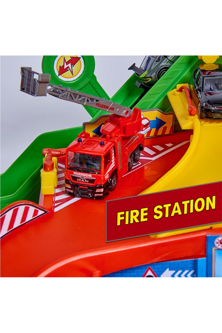 Majorette Super City Garage Toy Vehicle Playset, Alternate, color, Multicolored