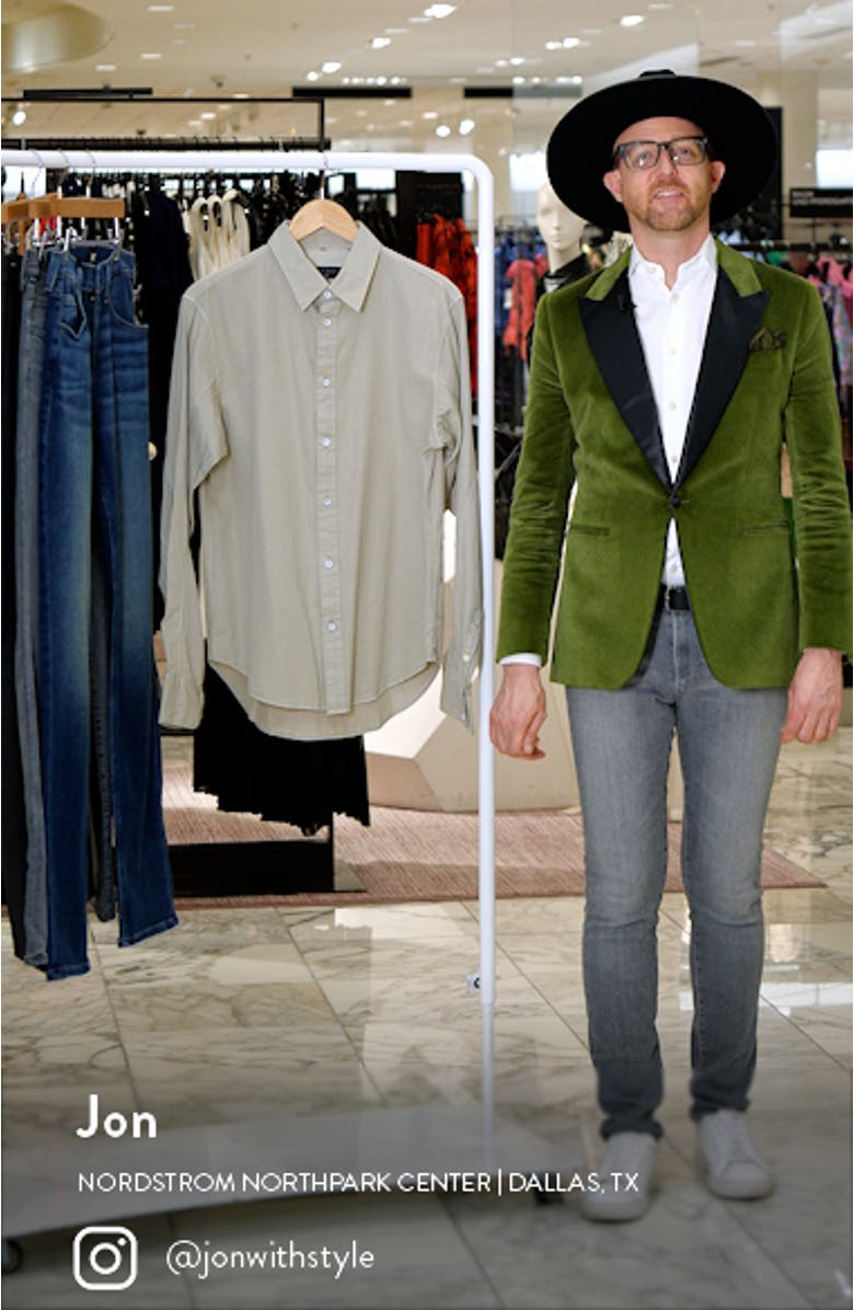 Fit 2 Slim Fit Engineered Button-Up Shirt, sales video thumbnail