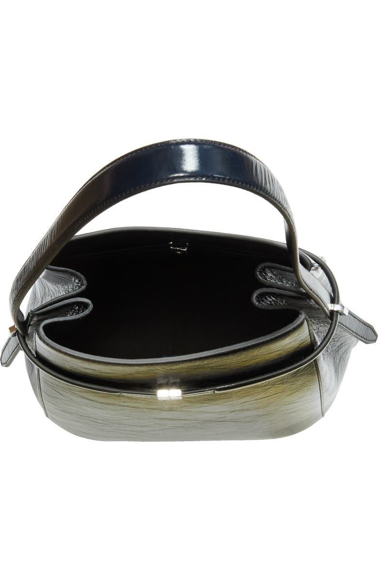 TOTEME Belted Leather Bucket Shoulder Bag, Alternate, color,