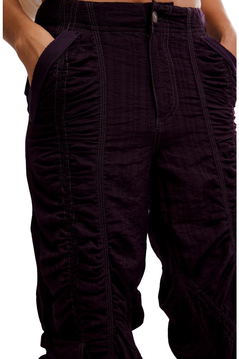 Scorpio Ruched Pants, Alternate, color, BLACK COFFEE