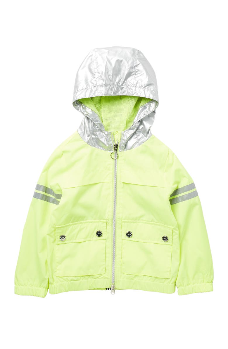 Urban Republic Hooded Zip Front Windbreaker Jacket, Main, color,