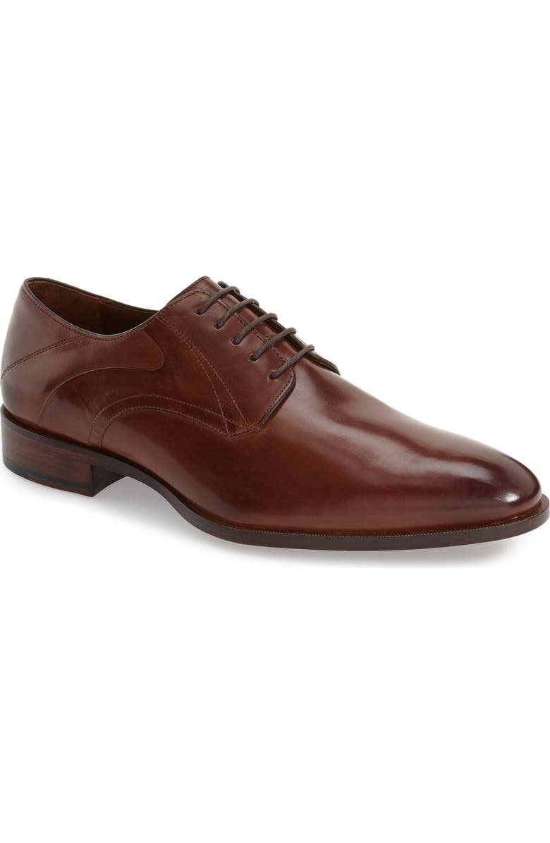 Johnston & Murphy 'Nolen' Plain Toe Derby, Alternate, color,
