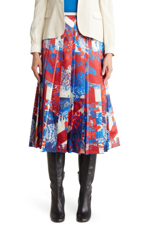 English Crossage Silk Skirt