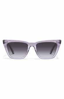 QUAY Call The Shots 54mm Gradient Cat Eye Sunglasses